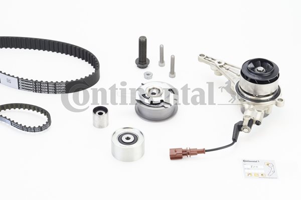 ZESTAW ROZRZĄDU VW 2,0TDI Z POMPĄ WODY (Z PASKIEM POMPY) do VW, CT1229WP2 PRO, CONTITECH w ofercie sklepu e-autoparts.pl 